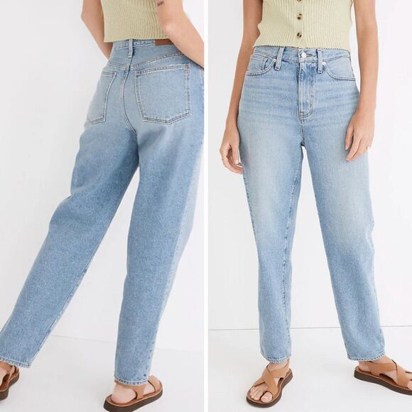 NEW‎ Madewell Baggy Tapered Jeans in Whitwell Wash, 30 - Picture 1 of 15